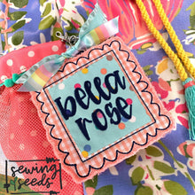 Load image into Gallery viewer, Applique Name Tag Frame BUNDLE SS - Sewing Seeds