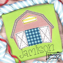 Load image into Gallery viewer, Barn Applique SS - Sewing Seeds