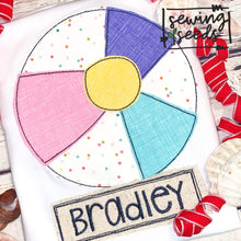Load image into Gallery viewer, Beach Ball Applique SS - Sewing Seeds