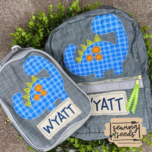 Load image into Gallery viewer, Dino BOY Applique SS - Sewing Seeds