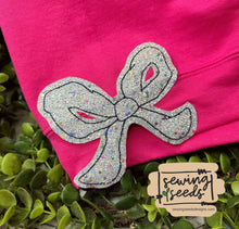 Load image into Gallery viewer, Grinchy: Ornament Applique + Bow BUNDLE SS - Sewing Seeds