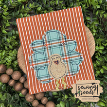 Load image into Gallery viewer, Scribble Turkey Applique SS - Sewing Seeds