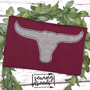 Aggie Mascot Applique SS - Sewing Seeds