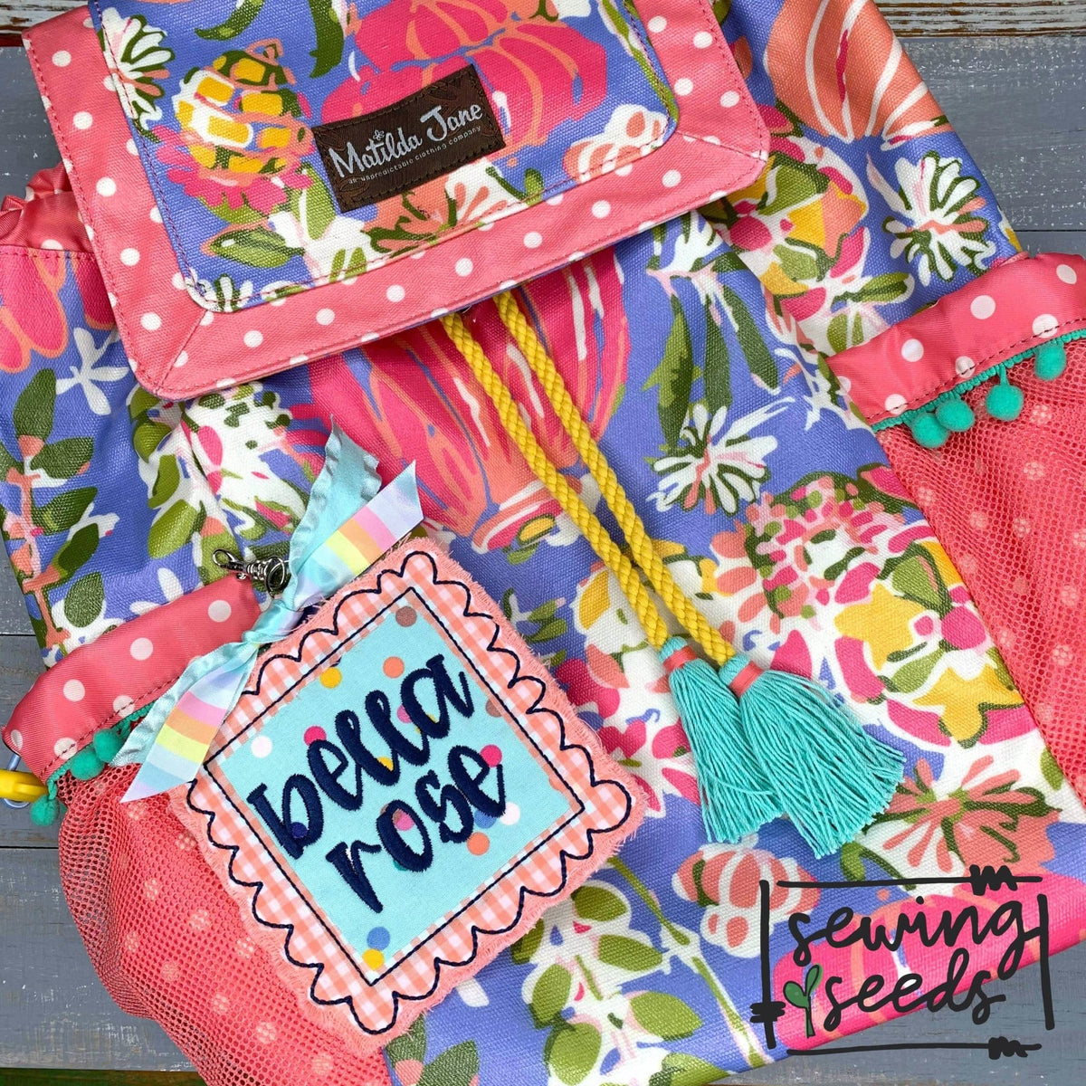 Applique Name Tag Frame BUNDLE SS – Sewing Seeds
