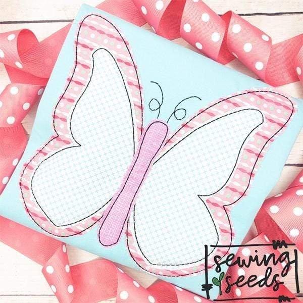 Butterfly Applique SS - Sewing Seeds