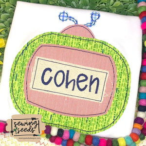 Cocomelon TV Applique SS - Sewing Seeds