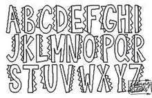 Load image into Gallery viewer, Dino Seeds Applique Font SS - Sewing Seeds