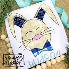 Load image into Gallery viewer, Easter Bunny Boy Applique SS - Sewing Seeds