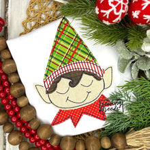 Load image into Gallery viewer, Elf Boy Christmas Applique SS - Sewing Seeds