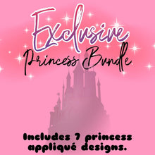 Load image into Gallery viewer, Exclusive Applique PRINCESS Bundle #1 - Sewing Seeds