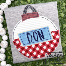 Load image into Gallery viewer, Fishing Bobber Applique SS - Sewing Seeds