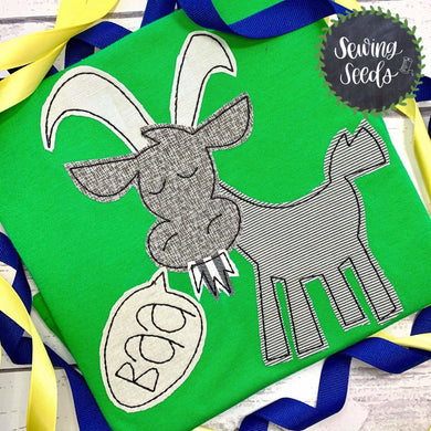 Goat Applique SS - Sewing Seeds