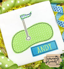 Load image into Gallery viewer, Golf Applique SS - Sewing Seeds