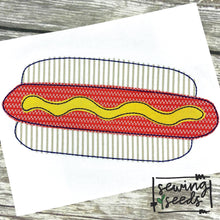 Load image into Gallery viewer, Hot Dog Applique SS - Sewing Seeds