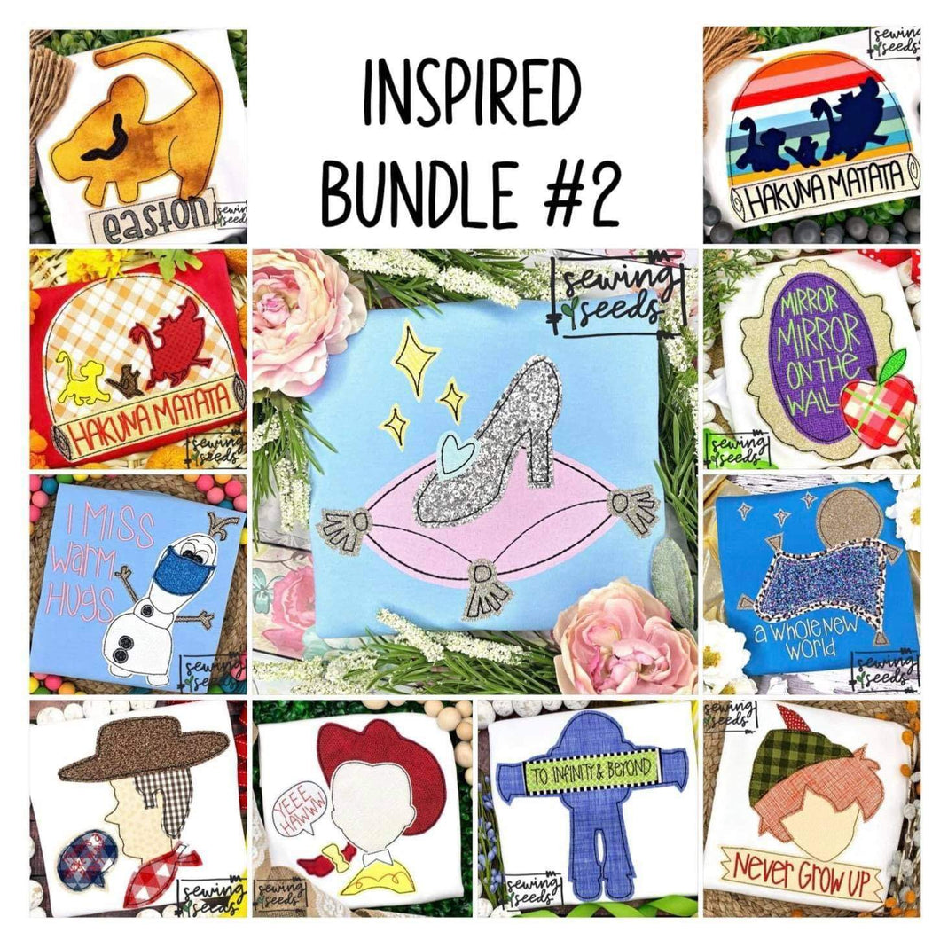 INSPIRED BUNDLE #2 Exclusive Bundle - Sewing Seeds