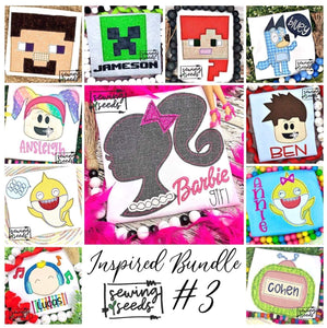 INSPIRED BUNDLE #3 Exclusive Bundle - Sewing Seeds