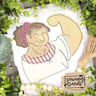 Luisa Applique SS - Sewing Seeds