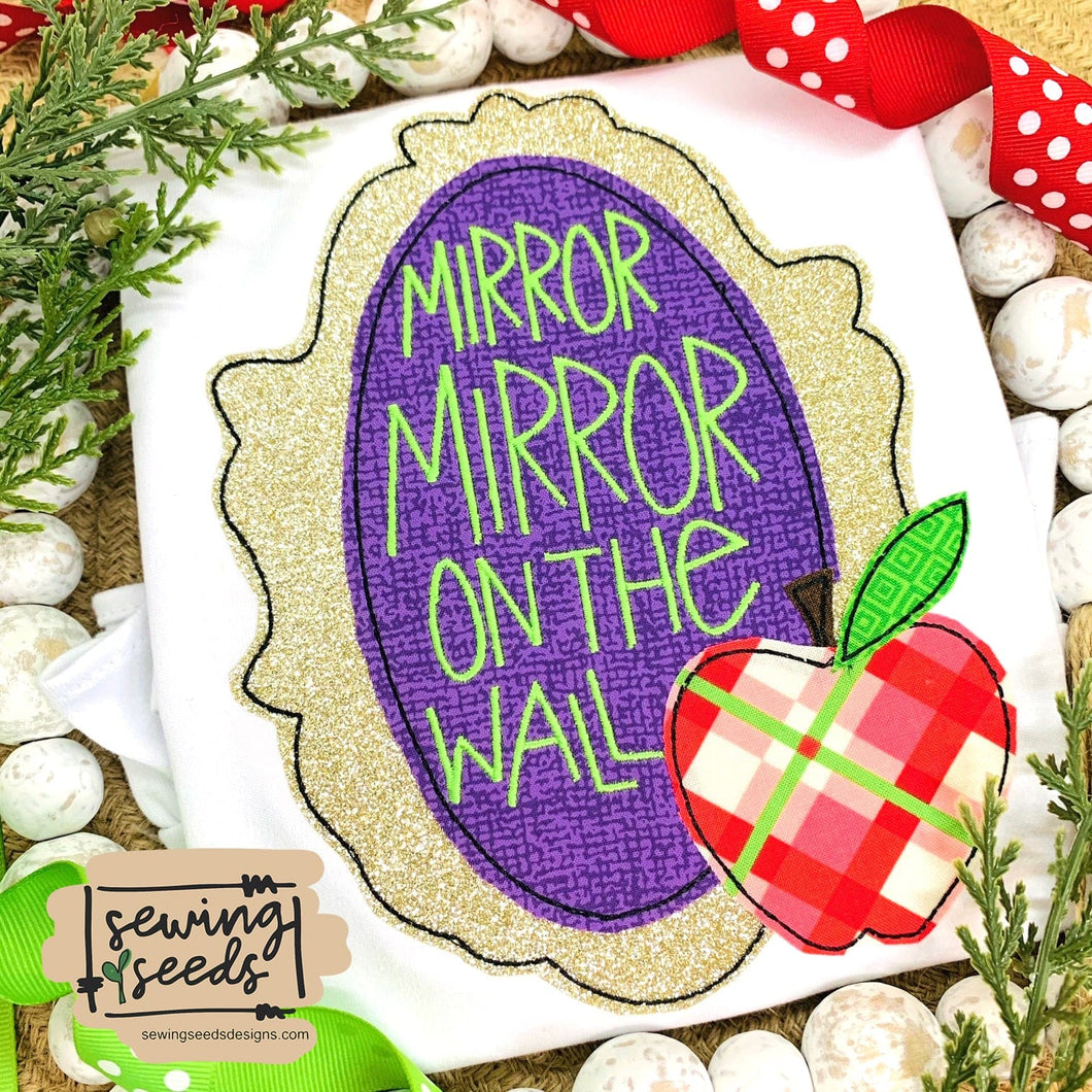 Mirror Mirror Applique SS - Sewing Seeds