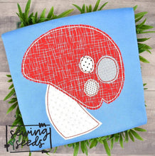 Load image into Gallery viewer, Mushroom Applique SS - Sewing Seeds