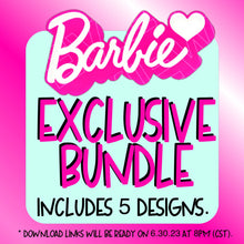 Load image into Gallery viewer, {NEW} EXCLUSIVE Barbie Inspired Bundle *Ready 6/30 - Sewing Seeds