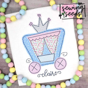 Princess Carriage EXCLUSIVE - Sewing Seeds