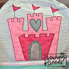 Load image into Gallery viewer, Princess Castle Applique SS - Sewing Seeds