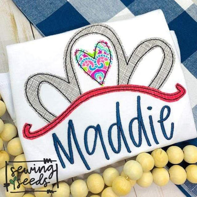 Princess Crown Applique SS - Sewing Seeds