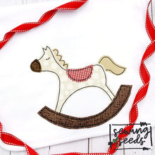 Load image into Gallery viewer, Rocking Horse Applique SS - Sewing Seeds