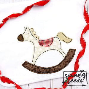 Rocking Horse Applique SS - Sewing Seeds