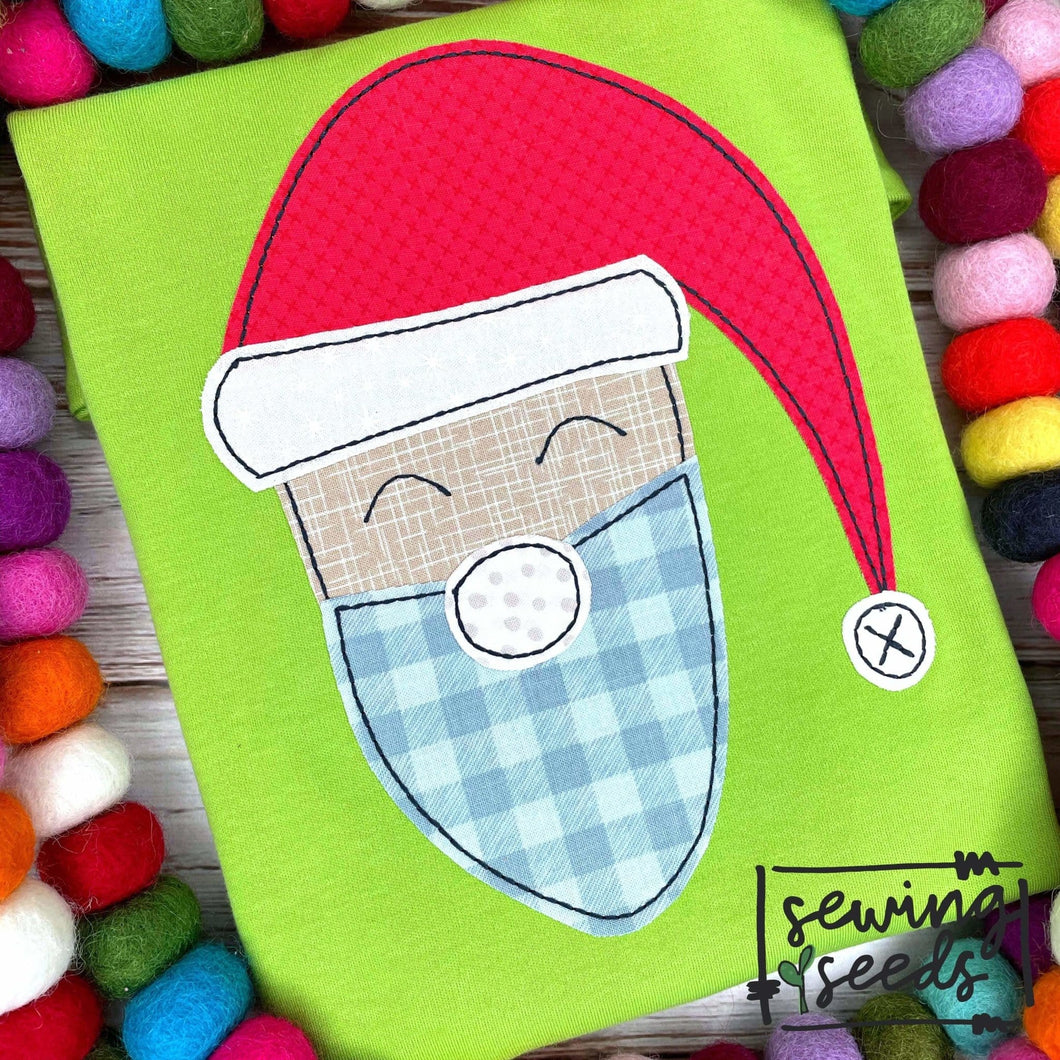 Santa Applique SS - Sewing Seeds