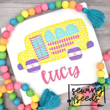 Load image into Gallery viewer, School Bus Applique SS - Sewing Seeds