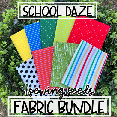 School Daze Fabric Bundle - Sewing Seeds