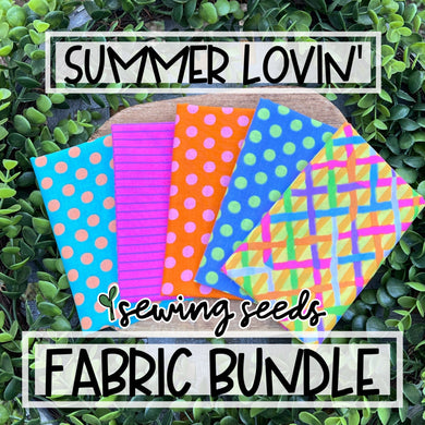 Summer Lovin' Fabric Bundle - Sewing Seeds