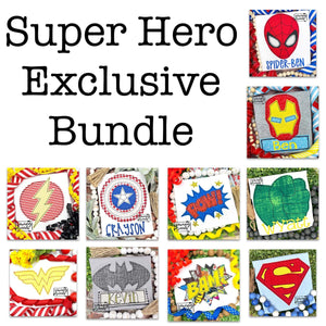 SUPERHERO Inspired Exclusive Bundle - Sewing Seeds