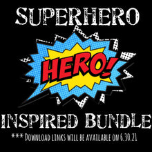 Load image into Gallery viewer, SUPERHERO Inspired Exclusive Bundle - Sewing Seeds