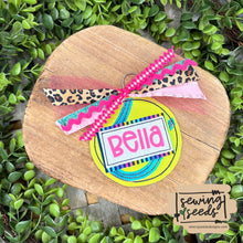 Load image into Gallery viewer, Tennis Ball BAG TAG SS - Sewing Seeds